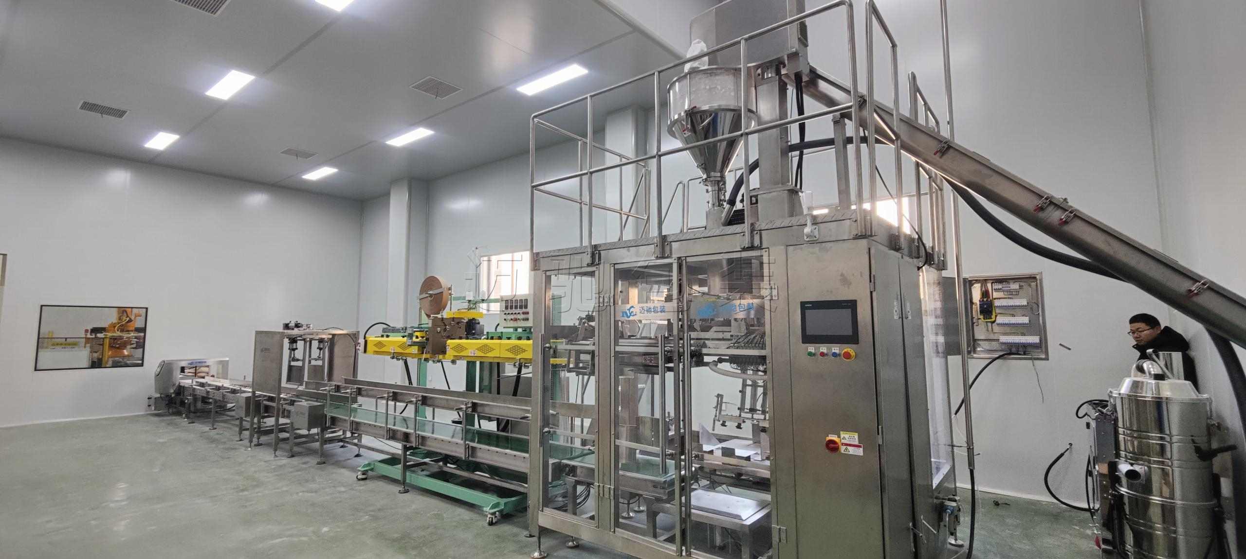 全自動(dòng)粉末包裝機(jī)革新生產(chǎn)模式 廣州邁馳 25kg 設(shè)備成行業(yè)